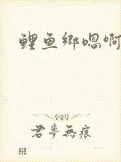 鲤鱼乡嗯啊