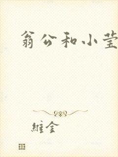 翁公和小莹