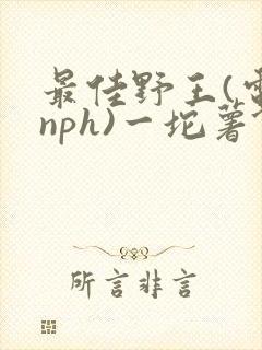 最佳野王(电竞nph)一坨薯饼