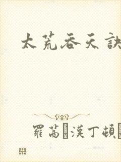 太荒吞天诀小说