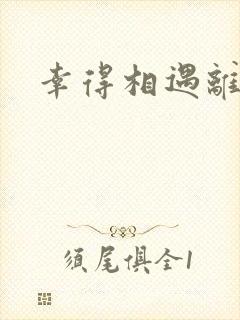 幸得相遇离婚时