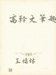 高干文笔趣阁
