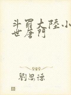 斗罗大陆小说绝世唐门