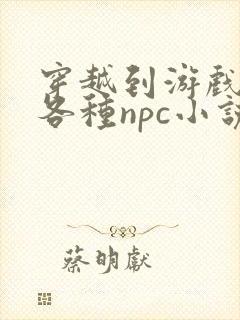 穿越到游戏里和各种npc小说