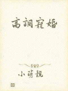 高调宠婚