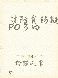 消防员的糙汉文PO多肉