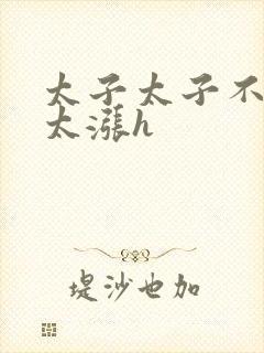 太子太子不要了太涨h