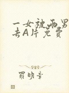 一女被两男桶进去A片免费