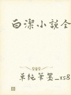 白洁小说全文