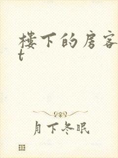 楼下的房客txt