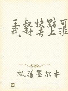 王叔快点可以吗我赶去上班