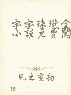 字字珠玑金银花小说免费阅读