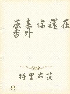 原来你还在这里番外