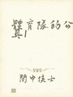 体育队的公用玩具1