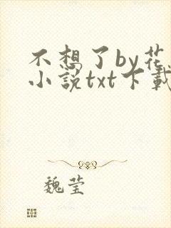 不想了by花卷小说txt下载