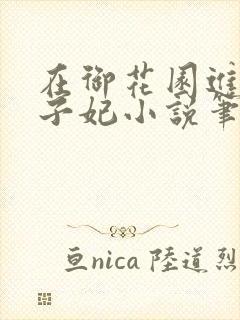 在御花园进入太子妃小说笔趣阁