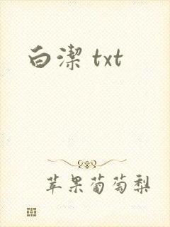 白洁 txt