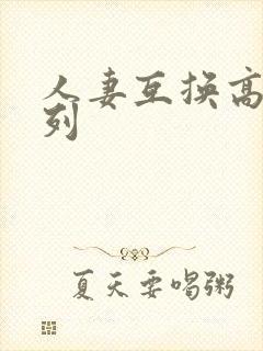 人妻互换高h系列