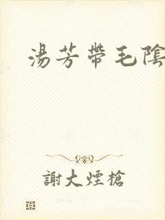 汤芳带毛阴部