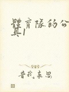 体育队的公用玩具1