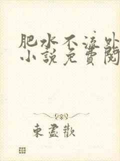 肥水不流外人田小说免费阅读