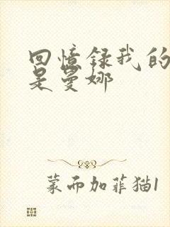 回忆录我的姐妹是曼娜
