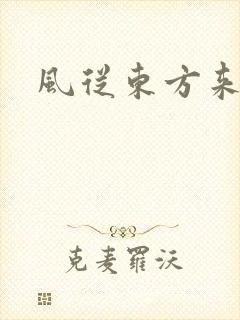 风从东方来