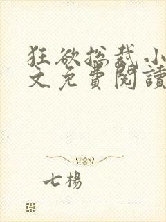 狂欲总裁小说全文免费阅读