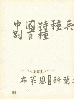 中国特种兵之特别有种