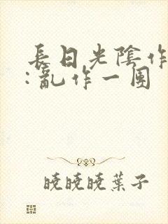 长日光阴作者 : 乱作一团