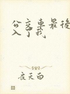 公交车最后一排入了我