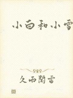 小白和小雪
