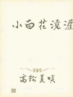 小白花浇灌日常