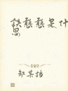 铁憨憨是什么意思