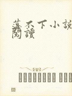 落不下小说全文阅读