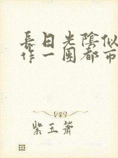 长日光阴似箭乱作一团都市言情