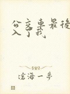 公交车最后一排入了我