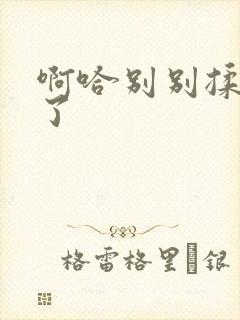 啊哈别别揉那处了