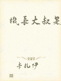 机长大叔是饿狼