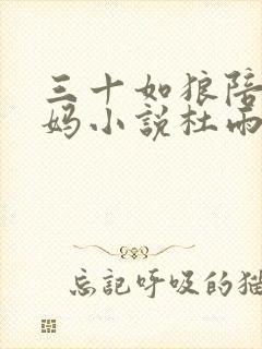 三十如狼陪读妈妈小说杜雨馨