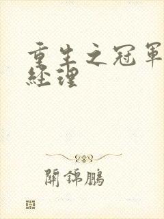 重生之冠军篮球经理