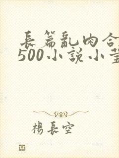 长篇乱肉合集乱500小说小莹