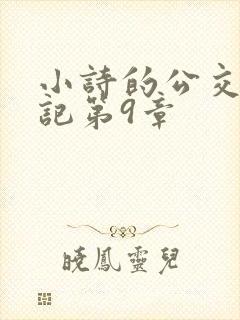 小诗的公交车日记第9章