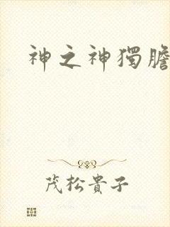 神之神独胆王