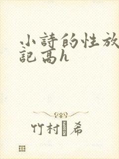 小诗的性放荡日记高h