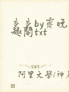 炎炎by霁晚笔趣阁txt