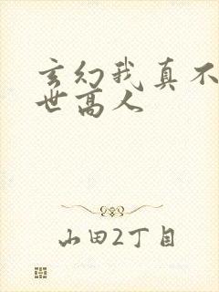 玄幻我真不是盖世高人