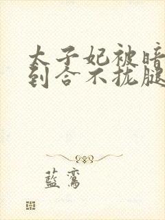 太子妃被暗卫C到合不拢腿