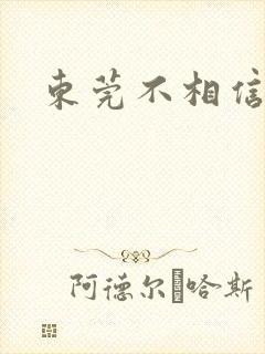 东莞不相信眼泪