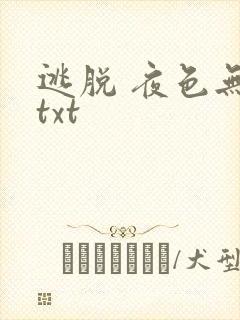 逃脱 夜色无边txt